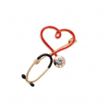 TJA Cartoon Stetoskoop S&uuml;dameemail Pross Pin Kott Aum&auml;rk Arst &Otilde;de Ehted Stethoscope