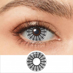 Vampire Eye Cosplay kontaktl&auml;&auml;tsed Valge v&otilde;rguga silmakontaktid peole Red Rohelised Crack Halloweeni kontaktl&auml;&auml;tsed Crazy Lens Y11