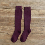 Pehmed puuvillased s&uuml;gissokid naistele Jalasoojendajad Talvised Funktsionaalsed &otilde;hukesed sokid &Uuml;hev&auml;rvilised Pika toruga Kompressioonsokid tumehall v&auml;rv