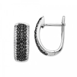 BLACK AWN Black Exquisite Hoop k&otilde;rvar&otilde;ngad naistele