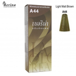 BERINA HAIR COLOR CREAM P&uuml;siv&auml;rv A1-A47 60 g. - Tai A44 Light Matt Brown