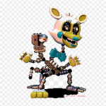 FNaF World Five Nights At Freddy's 2 GIF-i triigitavad &uuml;lekanded r&otilde;ivaste jaoks Ts&auml;rki kott Soojus&uuml;lekande kleebised Triikimisplaastrid