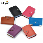 Uus ehtsast nahast funktsiooniga 26-bitine kaardi&uuml;mbris Visiitkaardihoidja Mehed Naiste Krediitpassikaardikott Moodne rahakott