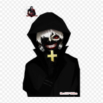 Anime Ken Kaneki Tokyo Ghoul triikimisplaastrid r&otilde;ivastel Aplikatsioonid Kleebised riietel Kuumustundlik kohandatud plaaster