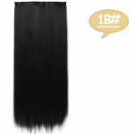 MISS WIG Pikad Lainelised Soengud S&uuml;nteetilised 5 Clip In Juuksepikendused 22tollised/32tollised Kuumakindlad Juuksel&otilde;igud Pruun Must