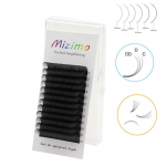 Must, &uuml;ksikud, poogitud kunstripsmed, paksus 0,15 mm, &uuml;ksikpikkus 8-25 mm, loomulik kumerus C/D/dd, pikendatud. Meik 0.15--C--8mm