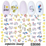 1 leht armas kass ja hiir 3D k&uuml;&uuml;nekleebised kleebised veekindlad DIY k&uuml;&uuml;nekunstid