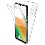 360&deg; topelt l&auml;bipaistev silikoon&uuml;mbris Samsung Galaxy A53 A73 A33 A22 A13 A52S A12 A51 S21 S22 Redmi Note 11 10C iPhone 13 12 11 Pro Max eesmine tagakaas iPhone 6S Plus puhas