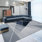 Elutoa valgusluksuskvaliteediga vaip, t&auml;iustatud kodu, moodne minimalistlik, p&otilde;hjamaade stiil, diivanilaud, voodi&auml;&auml;rne magamistoavaip, suure pindalaga vaip 180*250cm