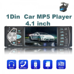 Icreative 4022D 4,1-tolline autoraadio 1Din FM Bluetooth rooliratta kaugjuhtimispult Intelligentne d&uuml;naamiline tagurduskaamera MP5