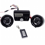 Mootorratta veekindel vargusvastane USB-heliraadio FM MP3 stereov&otilde;imendi alarms&uuml;steem kolju k&otilde;lar mootorratas Harley Honda jaoks