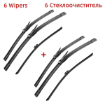 3TK Volvo XC90 MK1 jaoks 2006-2011 24 +22 +15 eesmised tagumised klaasipuhasti harjad esiklaas esiklaas aknal&otilde;ikuri tarvikud 2006 2007 2008 2009 2010 2011
