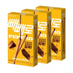 Lotte Pepero Nude Chocolate 50g (3 Valikud) #3PCS
