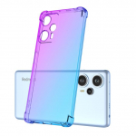 Gradient Clear AirBag p&otilde;rutuskindel telefoni&uuml;mbris Redmi Note 12 Turbo A2 A1 K60 Pro pehme TPU silikoonkate jaoks POCO X5 Pro F5 Mi 13 Ultra C50 jaoks Redmi 12C