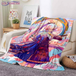 M&auml;ngutekk Genshin Impact tekk Diivanvoodi Elutoa Soe reisitekk Kliima tekk 150x200cm