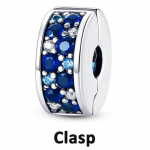 Turvakett Klamber 925 Sterling Silver Cz Pave Clip Charms Daisy Beads Fit Kaelakee K&auml;ev&otilde;ru Ehted Naistele