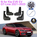 4 tk porilappe Kia EV6 GT-Line GT CV 2022 2023 tarvikud Porilauad Poritiibad Esi Tagarattad Pritsmekaitsed Auto Auto gray