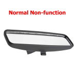 Sisepeegli korpuse vahetus Peugeot 107 206 106 Toyota Aygo Citroen C1 Jumpy Saxo jaoks Normal Non-function gray