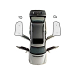 Auto k&uuml;ljeakna p&auml;ikesevarjud Kia Optima tarvikutele K5 JF 2016~ auto esiklaasi UV-vastane p&auml;ikesekaitse varjuvisiir Rear Windows gray