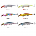 6tk Simuleeritud pinnap&uuml;&uuml;gis&ouml;&ouml;t 12,5cm/14g 6pcs
