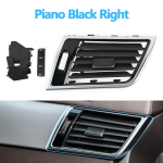 LHD RHD armatuurlaua kliimaseade AC ventilatsiooniv&otilde;re v&auml;ljalaskeava katte vahetus Mercedes-Benz W166 W292 ML GL GLE GLS jaoks L or R Slider 1pc black