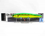 Jackall Big Backer Wangan Minnow 128S-LB uppuv lant Wannai Green (4728)