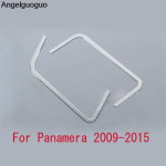 Car Styling 2 pcs Center Control Dashboard Air conditioning outlet decoration frame cover trim for Porsche Panamera h&otilde;be