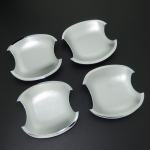 Toyota RAV4 2001-2012 kroomitud uksek&auml;epideme trimmi ja uksekaussi kaane jaoks, auto stiil 2004 2005 2006 2007 2008 2009 2010 Door Bowl Cover