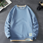 8XL Suured suurused Mood Kampsun Meeste S&uuml;gis- ja Talvekampsun Meeste Suures Suuruses Topid Paarid Spordir&otilde;ivad Lahtised pulloverid 2XL sinine