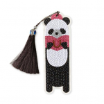 DIY 5D teemantmaali j&auml;rjehoidja multikas Panda ahv, p&otilde;rsa rebase kuju, s&auml;rav v&auml;rviline rhinestone teemantmaal j&auml;rjehoidja Panda