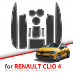 Ukse soone matid Renault Clio 4 13-18 PVC materjalist