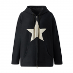 Gooti stiilis Harajuku Vintage Star Hoodies Korea mood Hip Hop T&otilde;mblukuga pikkade varrukatega avar dressipluus jakk Y2k stiilis riided S must