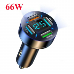 150w kaasaskantav autolaadija kiirlaadimisadapter 4 port iPhone 14 13 Pro Max 12 11 min Samsung Oneplus Oppo Xiaomi Huawei jaoks 66W Car Charger