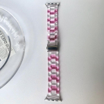 Akr&uuml;&uuml;lrihm Apple Watchi jaoks 7 6 5 SE 4 3 2 Summer Girl vaigust rihm iwatchile 41mm 38mm 40mm 42mm 44mm 45mm k&auml;ev&otilde;ru 42 or 44 or 45mm roosa