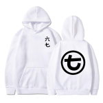 Killer Scissor Seven Hoodies Anime Prindi T&auml;navar&otilde;ivad Unisex Naiste Mood Suured dressipluusid Pusad Harajuku Pulloverid dressid M white