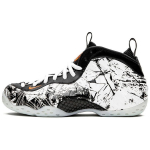 Nike Air Foamposite One Shattered Backboard Unisex tossud Valge Must T&auml;isoranž 314996-013 41