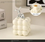 Armas k&uuml;&uuml;liku hambaork keraamiline hambaork vatipulga hoiukarp S&ouml;&ouml;gilaua kaunistus K&auml;sit&ouml;&ouml; Koduk&ouml;&ouml;gi kaunistuskunst A1