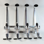 25 ml pudeli joogijaotur Seinale paigaldatav veini alkoholijoogi kokteili&otilde;lle dosaator peobaar Kodu kallaja veinijagaja 25ml