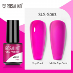 ROSALIND Must Valge Punane Nude V&auml;rv Geel-K&uuml;&uuml;nelakk 140 V&auml;rv Lakk H&uuml;briid UV K&uuml;&uuml;ne Geel Nail Art Glitter K&otilde;ik Manik&uuml;&uuml;ri Geellakk