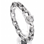 Punk isikup&auml;ra piktogrammid ovaalsed O-line kettk&auml;eaksessuaarid 22cm