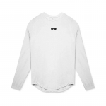 Muscleguys Autumn Men Compression T-s&auml;rk Sport hingav nahas&otilde;bralik Fitness Treening pikkade varrukatega s&auml;rgid M must