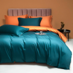 K&otilde;rgekvaliteediline neljaosaline komplekt A-klassi 100S pika klambriga puuvillasest &uuml;hev&auml;rvilisest puhtast puuvillast neljaosaline komplekt 1.2m bed sheet 3pcs