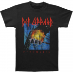 Def Leppard Pyromania Slim Fit must Unisex T-s&auml;rk S