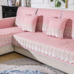 Nelja hooaja universaalne harjatud diivanir&auml;tik, pehme libisemisvastane diivani kate 1/2/3/4 istmega L-kujulised sektsioonkatted elutuppa 110x240cm 1pc