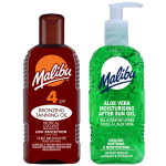 Malibu p&auml;evitus&otilde;li SPF4 200ml + Aloe Gel p&auml;rast p&auml;evitamist 200ml
