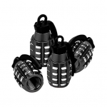 4 tk Klapikorgi vastupidav roostevastane deformatsioonivastane korrosioonivastane O-r&otilde;ngaga &uuml;hilduvus tihendi varre kate pagasiruumi jaoks must