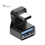100 W Type-C OTG-adapter 4K 60Hz eraldusv&otilde;ime 10Gbps kiire andmeedastus U-kujuline 180-kraadise nurga all C-t&uuml;&uuml;pi USB 3.1 pikendusadapter B