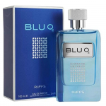 RiiFFS Blu O2 Imported Long Lasting 100ml Men Perfume, Citrusy, Aquatic & Woody, Soothing Fragrance 100 ML