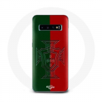 Samsung galaxy S10 &uuml;mbris portugal logo roheline ja punane