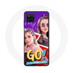 Samsung Galaxy A12 &uuml;mbris Pursue Your Dreams M&iacute;a C&aacute;ceres ja Lupe Ach&aacute;val